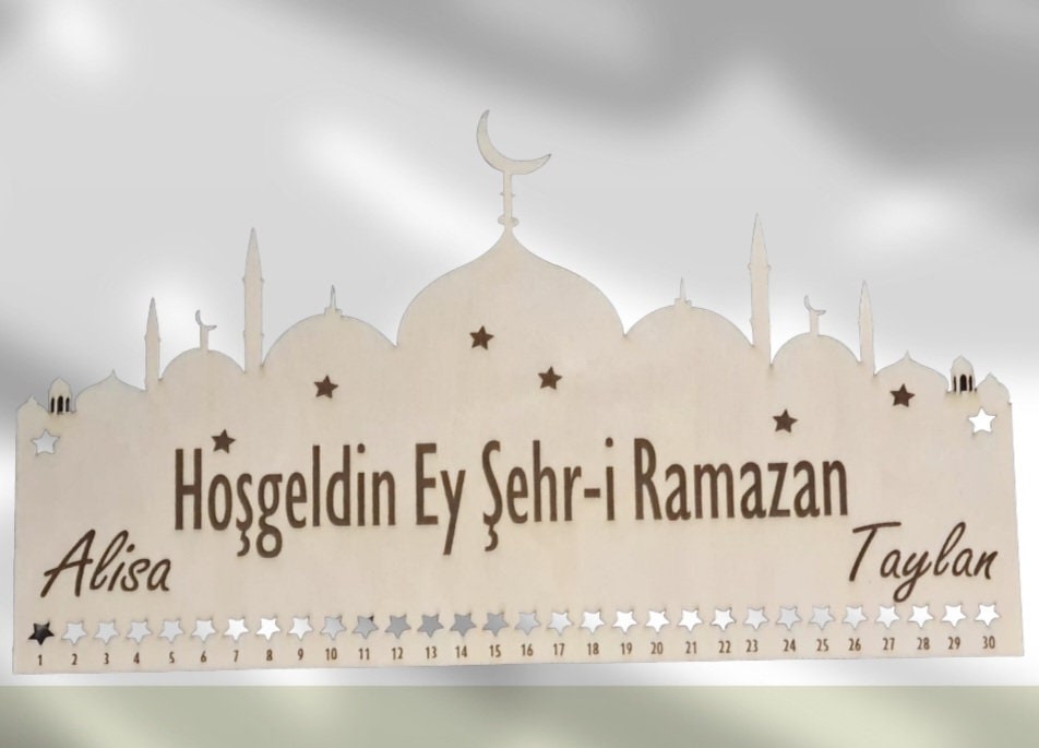  DIY Ramadan Kalender zum Befüllen, Eid Mubarak zum Befüllen 30  Kraftpapiertüten braun Kraftpapier Geschenktüten Eid Mubarak mit Eid  Mubarak Aufklebern und Klammern - Eid Mubarak (A)