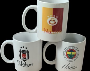 Galatasaray cup personalized Fenerbahce Trabzonspor Besiktas