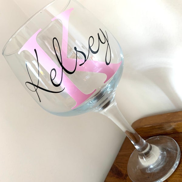 Personalised Gin Glass