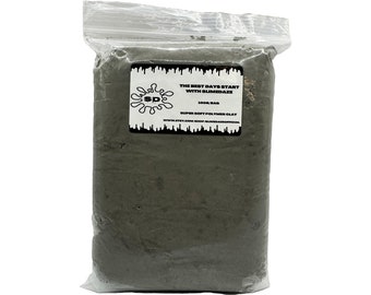 Gray 100G Soft Air Dry Clay | 100 Grams | Butter Slime Clay | Crafting Clay | Fake Bake Supplies | Light Weight Clay, Molding Clay