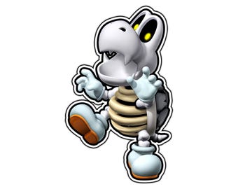 Dry Bones Retro Waterproof Vinyl Sticker Decal Die-Cut