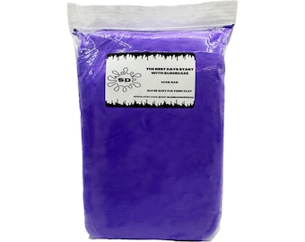 Purple 100G Soft Air Dry Clay | 100 Grams | Butter Slime Clay | Crafting Clay | Fake Bake Supplies | Light Weight Clay, Molding Clay