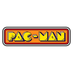 1009 Pac Man Arcade Waterproof Vinyl Sticker Decal Die-Cut