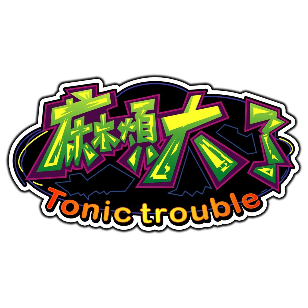 Tonic Sticker Tonic Trouble 2 Arcade Logo #1 Waterproof Vinyl Sticker Decal Die-cut ...