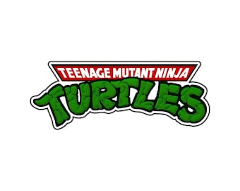 2817 TMNT Teenage Mutant Ninja Turtles Turtles in Time Arcade Logo #1 Waterproof Vinyl Sticker Decal Die-Cut