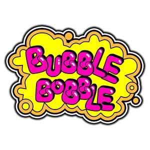 Stickers bubble bobble pour Bartop