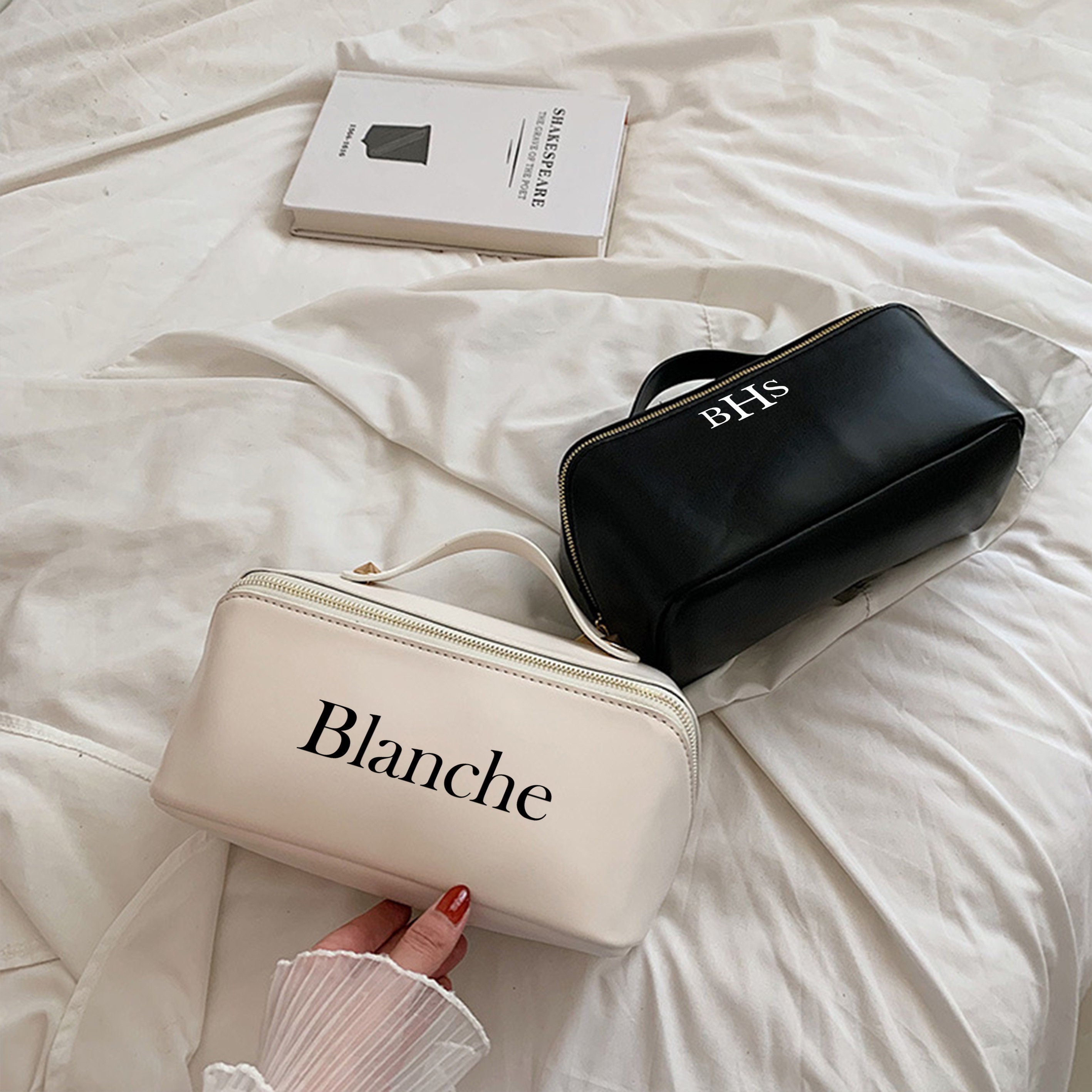 Personalized Wash Bag for Women Bridesmaid Gift Make up Bag Etsy