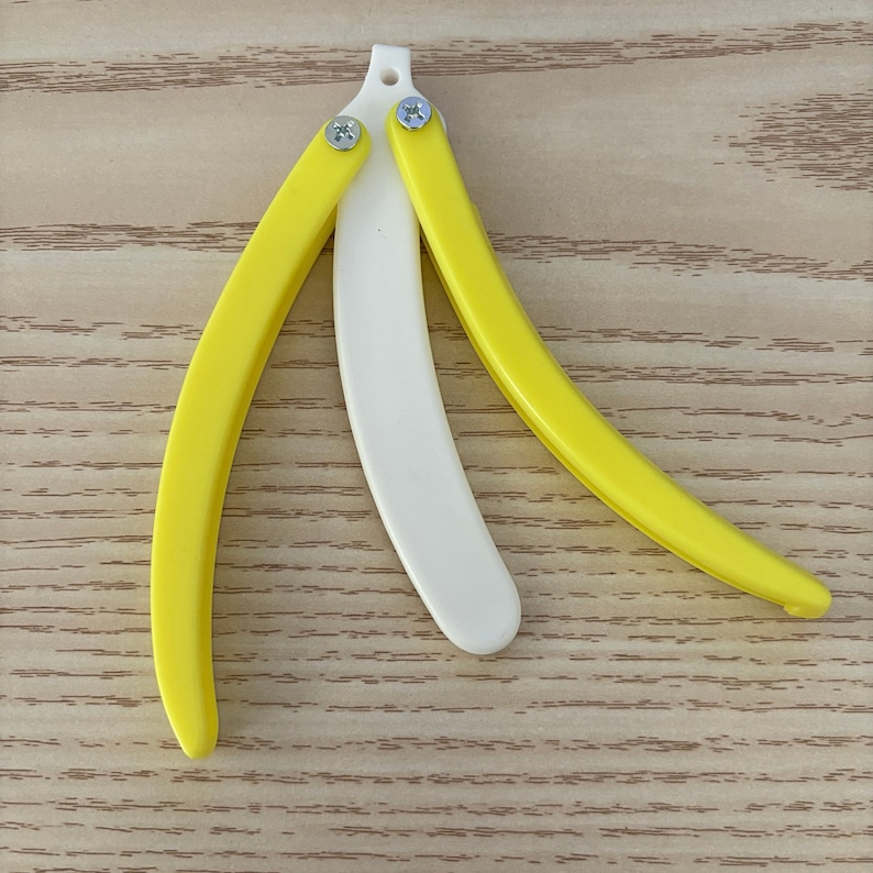 3D Printed Banana Butterfly Knife Creative Toy Etsy Norway