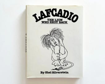 Lafcadio : Le lion qui a riposté (1963) - Shel Silverstein, livre pour enfants vintage
