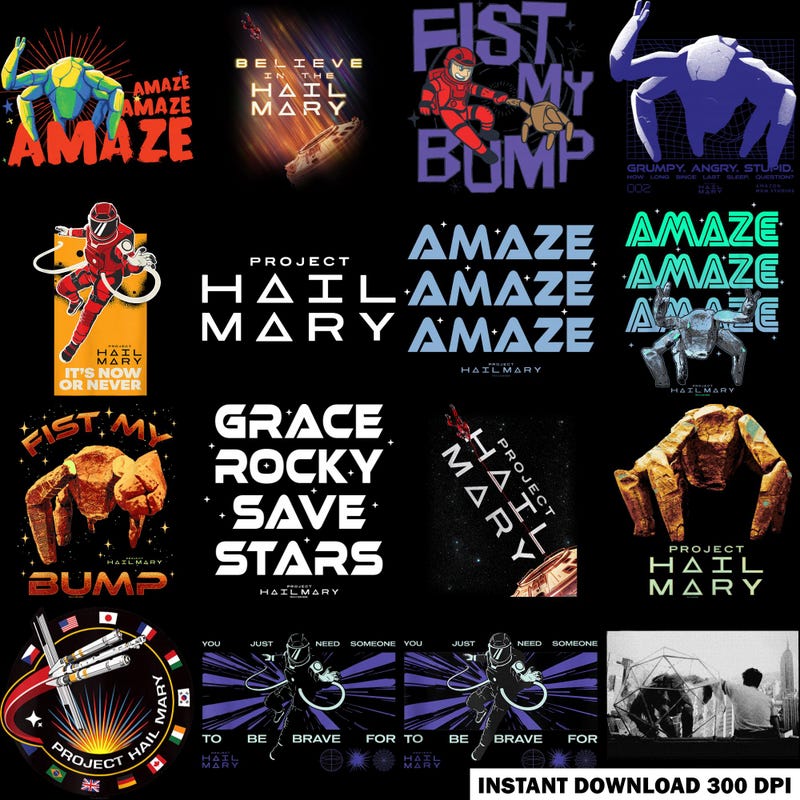 Project Hail Mary Cricut - Etsy UK