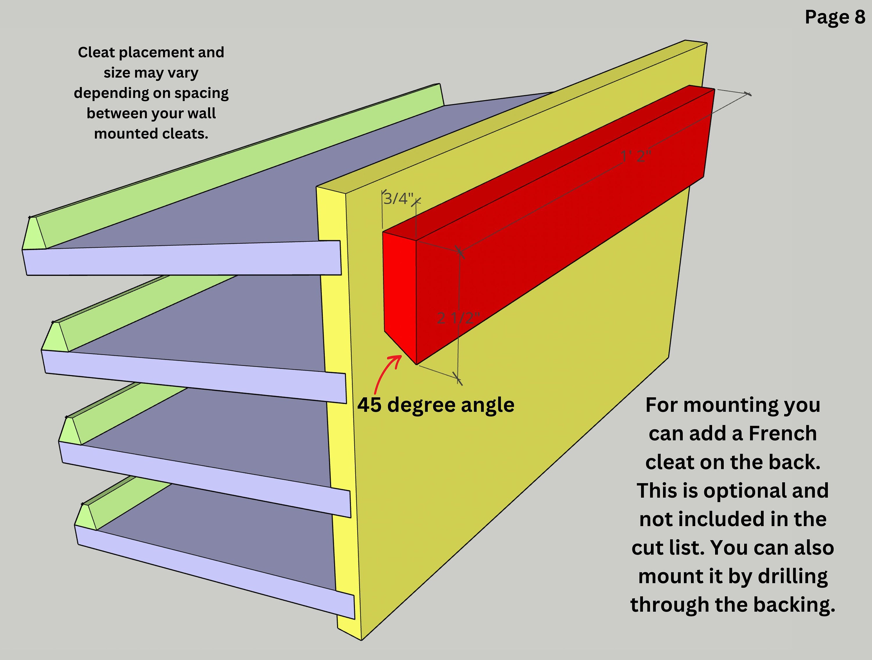Track Saw Rail Guide Storage PDF Build Plans Etsy