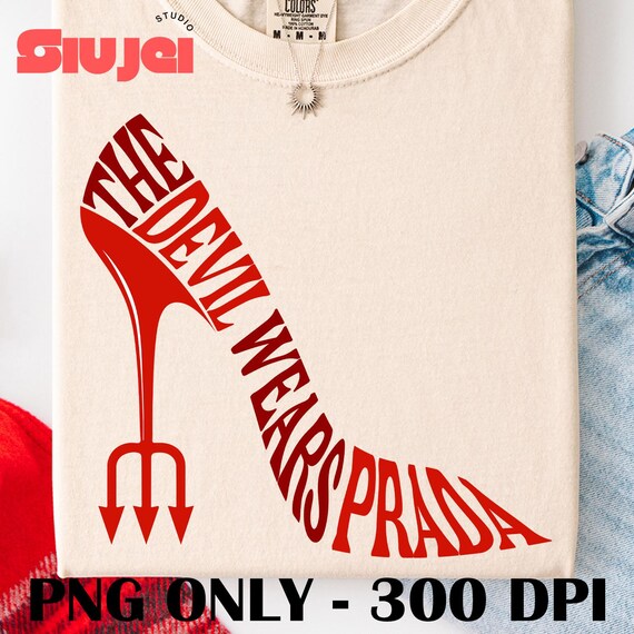 The Devil Wears Prada PNG, Fashion Movie Fan PNG, Miranda Priestly Inspired Design, Chic Graphic Digital Download