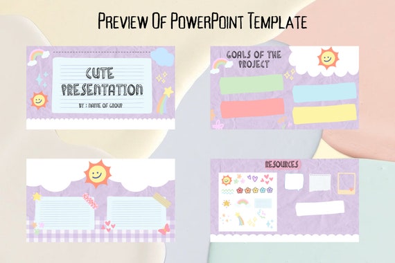 Powerpoint Slides, Presentation Template, Editable Canva, Editable