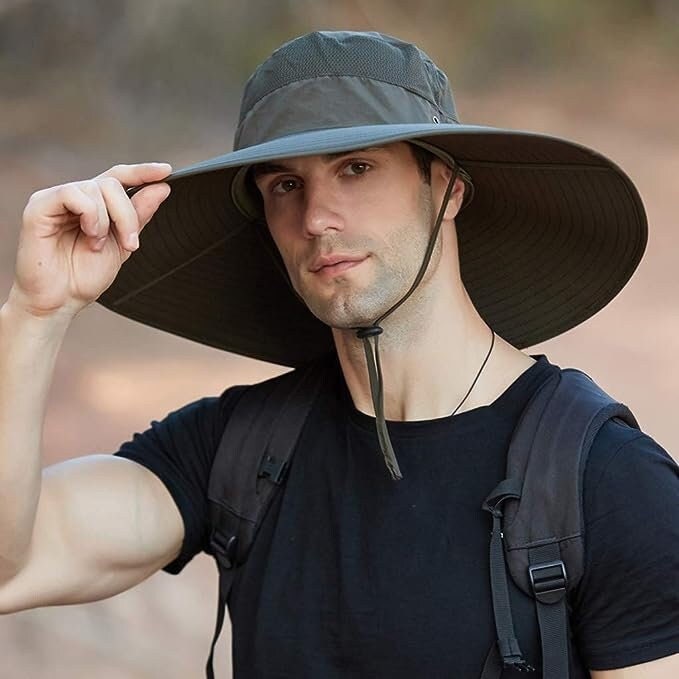 Mens Sun Hat -  Israel