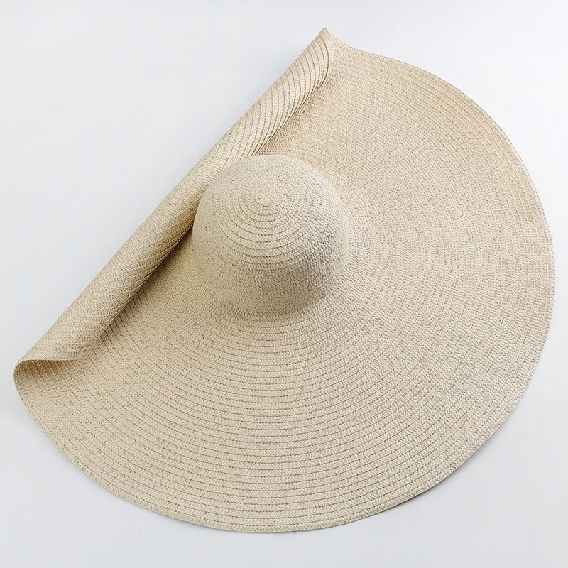 iHomey Women Extra Large Brim Sun Hats Packable Flower Sun Cap Reversible  UPF 50+ Sun Protection Travel Beach Bucket Hat