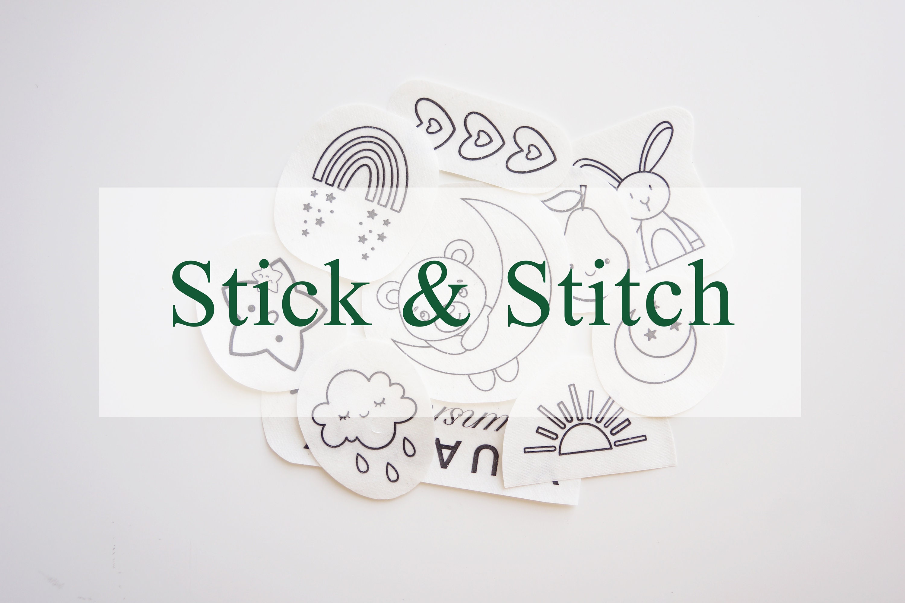 Folk Tattoo Collection - Stick & Stitch Embroidery Pattern – Thread Honey
