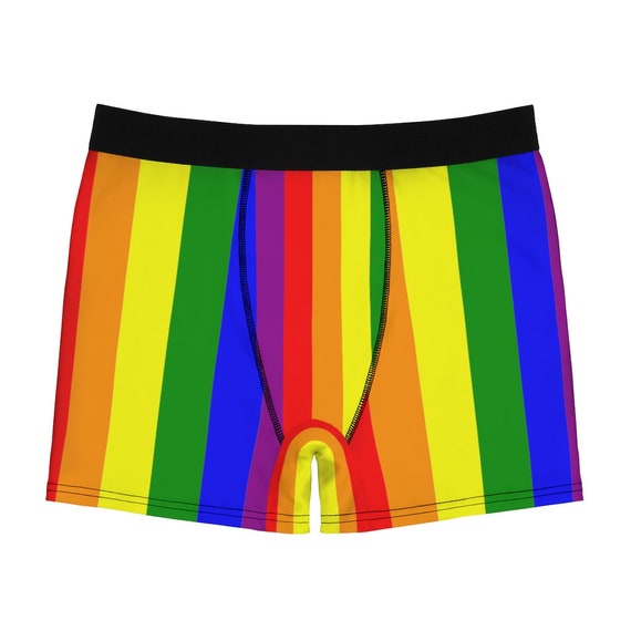 Pride Underwear Rainbow Boxer Briefs -  Canada