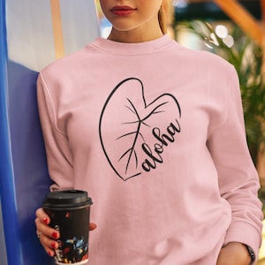 Aloha Sweatshirt, Hawaii Kalo Sweater
