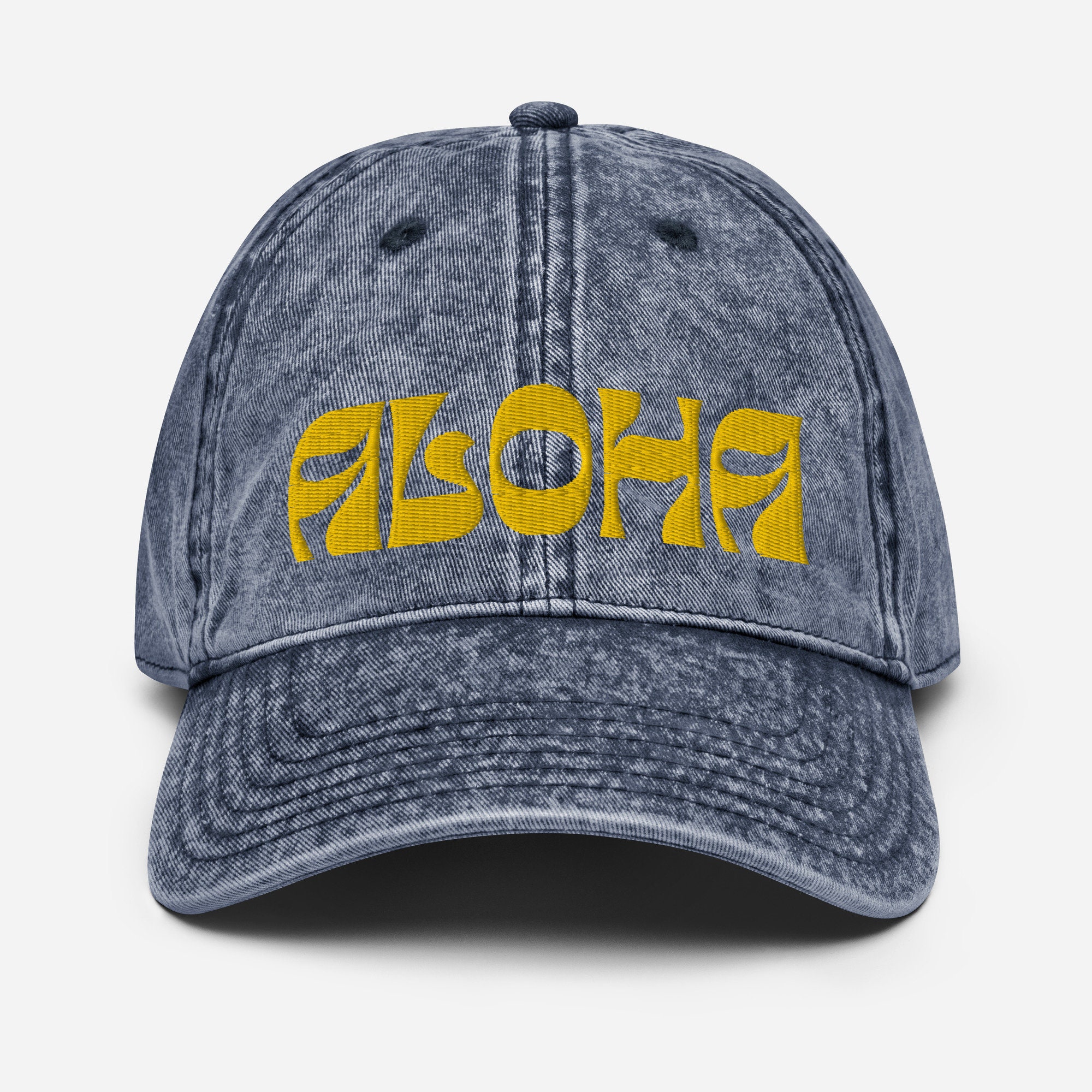 Hawaiian Retro Hat - Boho Aloha Vintage Hat - Groovy Cap