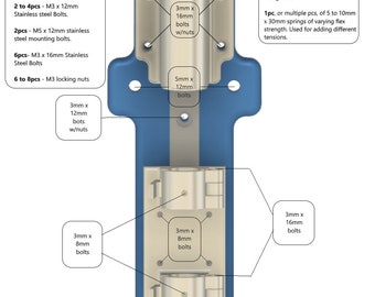 CNC Drawing Attachment, Psycle Mark, turns your cnc into a drawing robot. Create art in tons of color/styles. Holds pen, pencil, and markers