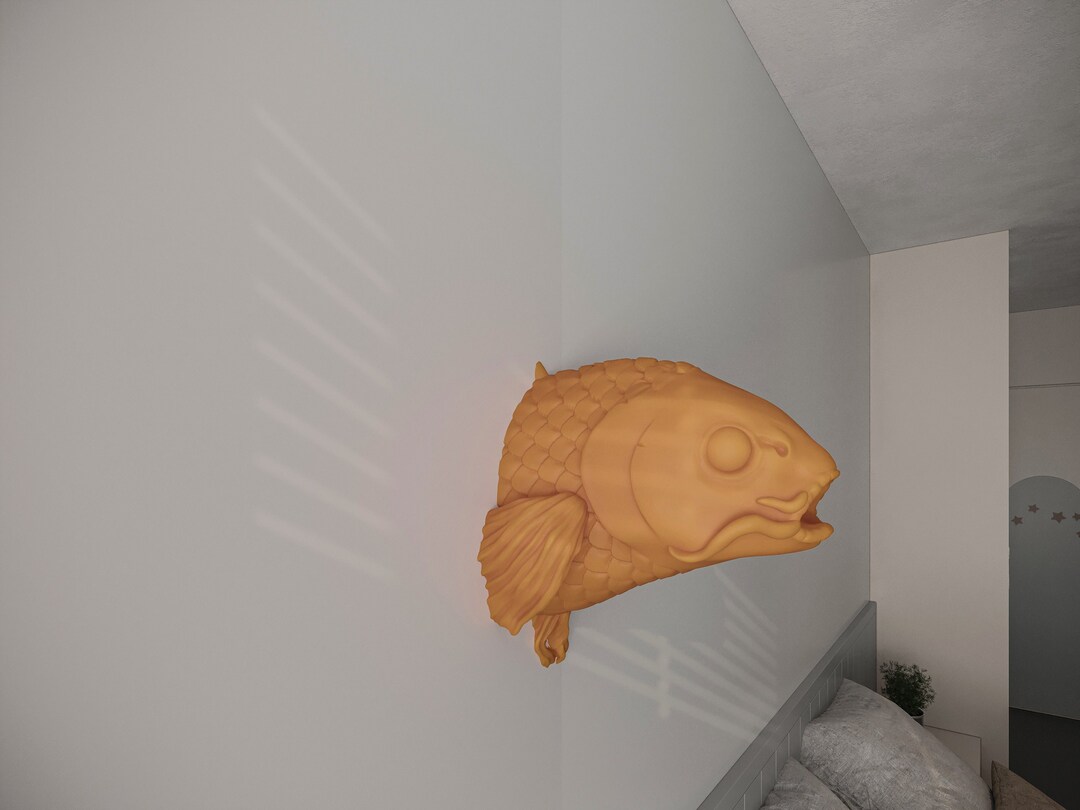 3D Koi Fish Wall Decor- Swimming on the Wall.the Koi is Visiting Your
