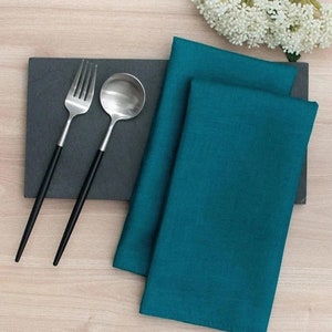 Ruvanti Kitchen Cloth Napkins 12 Pack 18X18 Inch Dinner Napkins Soft &  Comfortable Reusable Napkins -Durable Gray Linen Napkins -Perfect Table  Napkins