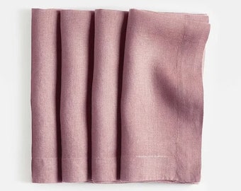 100 Pack Dusty Rose Napkin, Cotton napkins, Handmade Napkin , Soft Cloth Washable Napkins For Wedding
