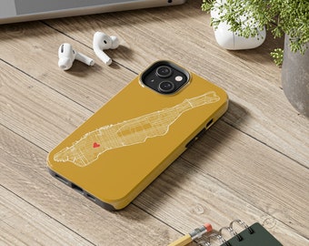 Funda de teléfono de mapa personalizada: ¡en cualquier lugar del mundo! iPhone 13/14