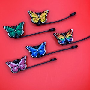 Copertura per cannuccia - Cannucce riutilizzabili (farfalla) butterfly bundle