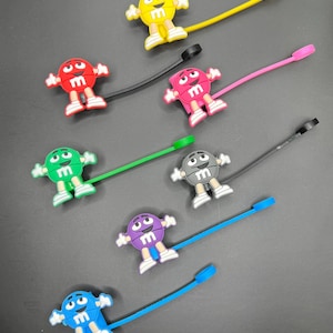 M&M Straw Tips all colors