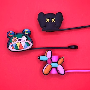 Crazy bear and elephant straw tip