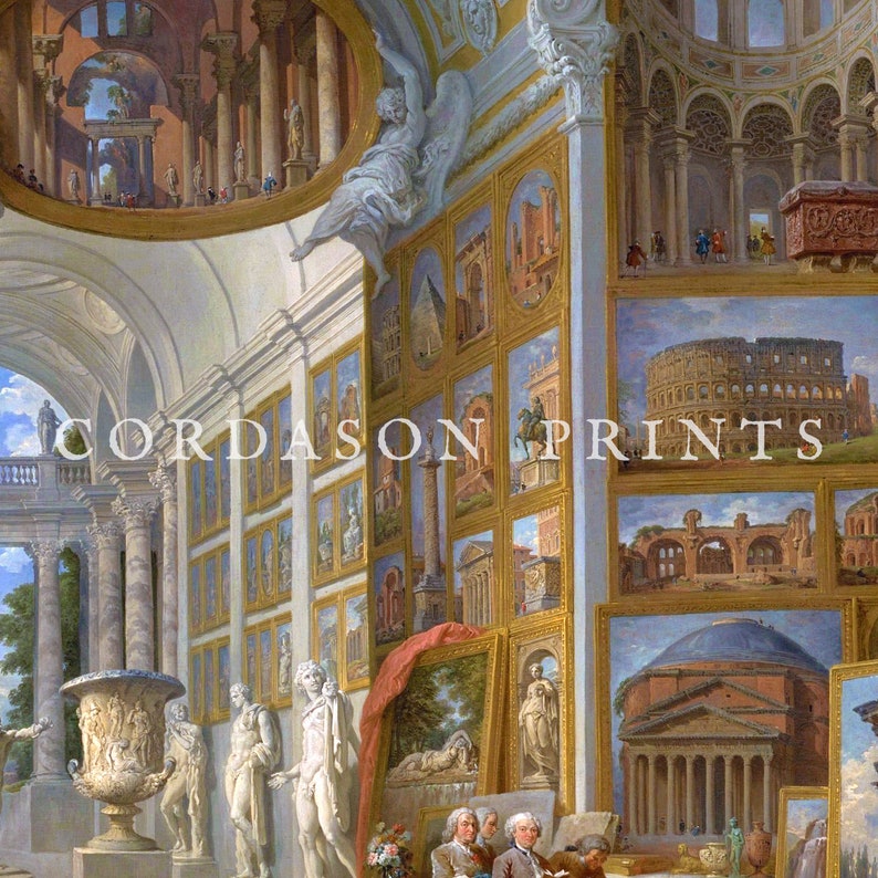 PRINTABLE Vintage Antique Art Gallery Painting Greek Etsy