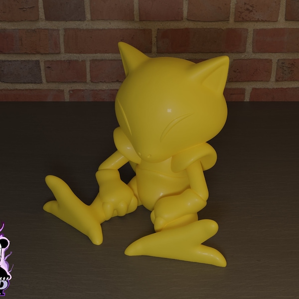 Abra Sitting Ornament | Pokemon 3D PLA Print | Gen 1 Psychic Pokemon | Multiple Colours and Sizes | Gift For Him Gift For Her | Geeks Decor