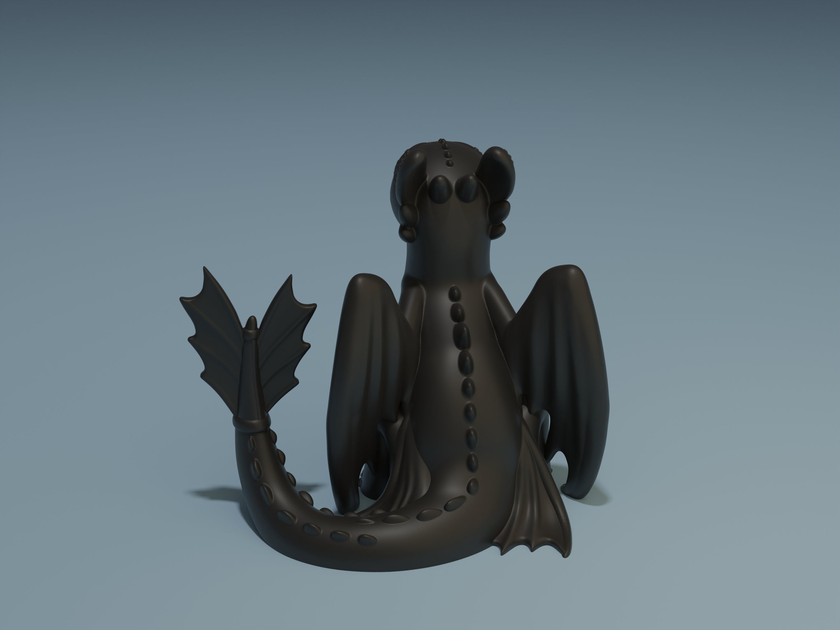 Toothless How to Train Your Dragon Ornament Figure - Etsy