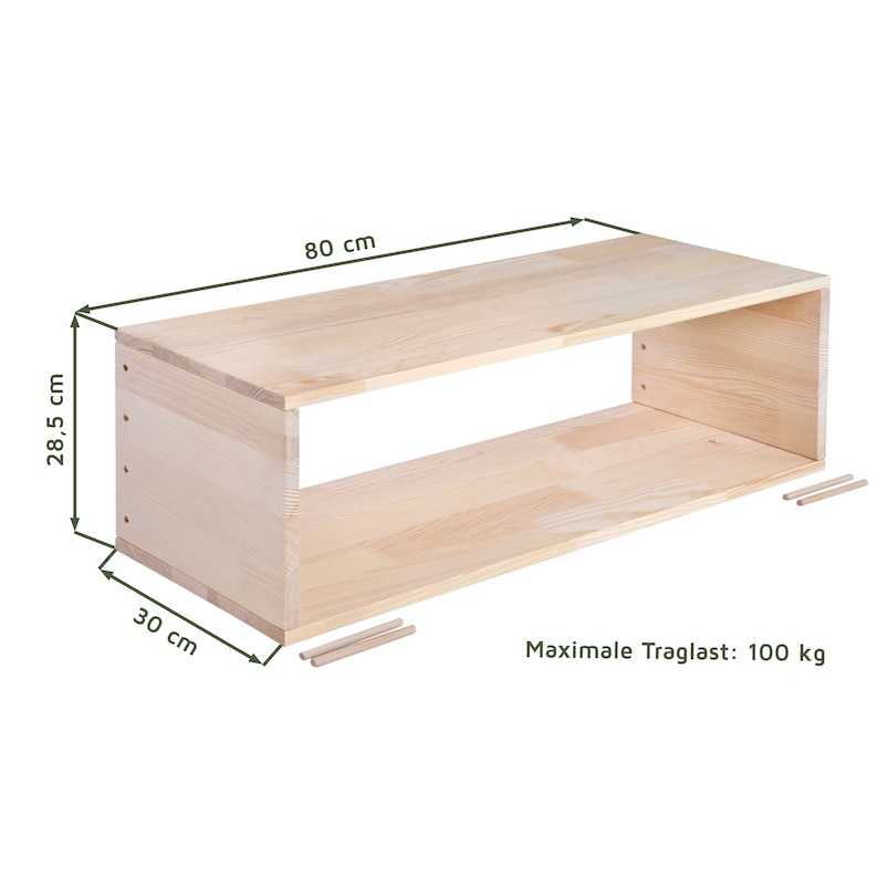 Ensemble détagères de secrétaire, étagère murale, étagère murale, étagère, étude, décoration intérieure, étagère modulaire, bricolage, bureau image 7