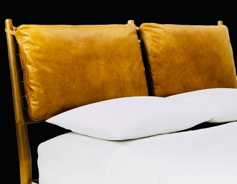 Customized Genuine Leather Headboard Cover Wall Hanging Etsy