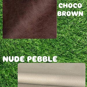 Customized Genuine Leather Bench Cushion Cover - Personalized image 10