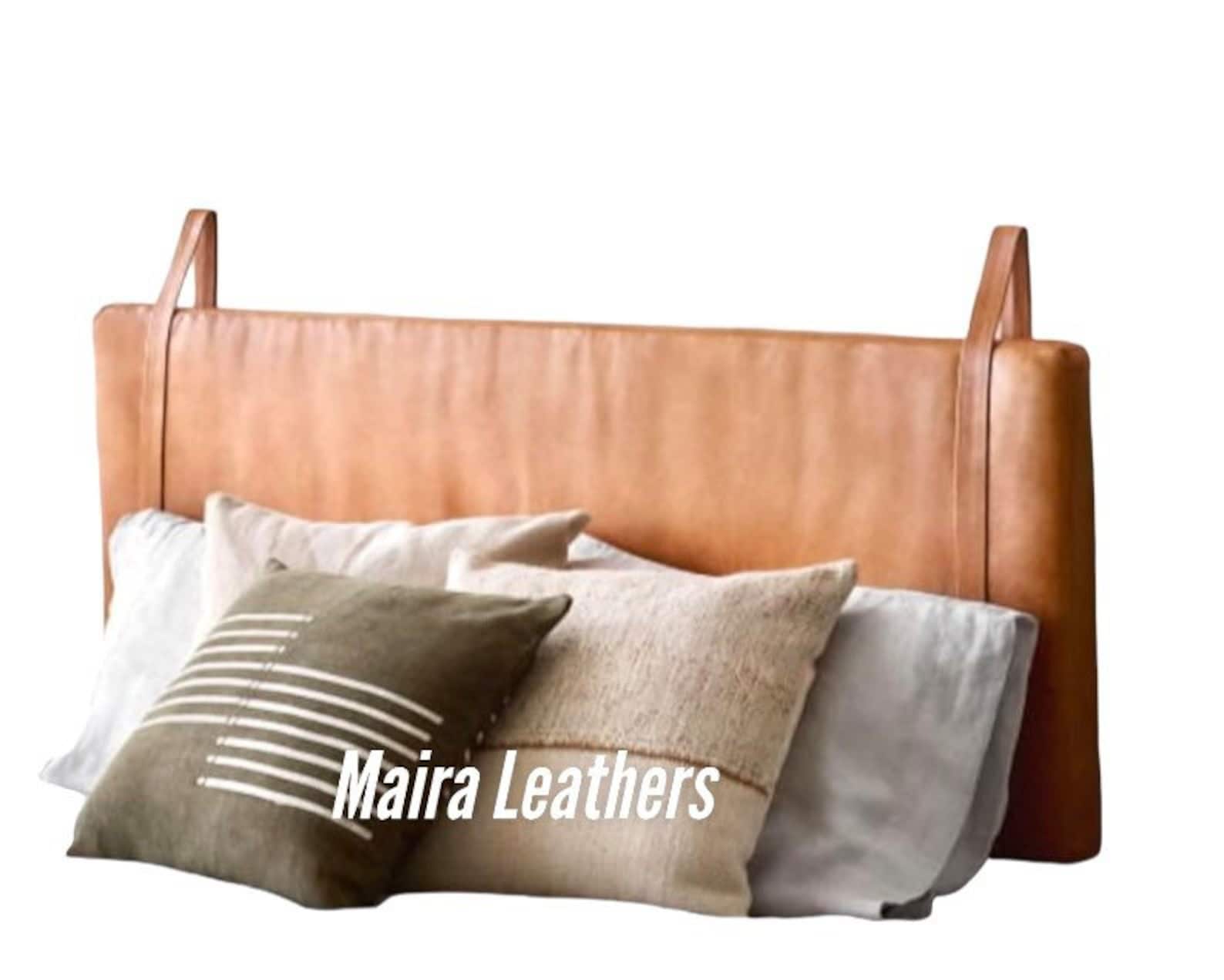 Hanging Leather Headboard Coverwall Hangingcustomized Etsy