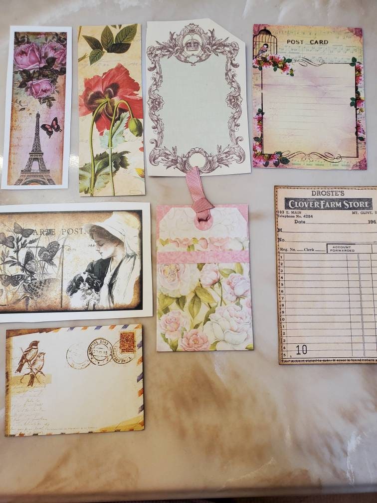 Paper Bag Junk Journal Ephemera Scrap Booking. Etsy