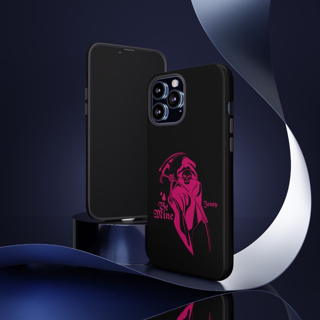 Be Mine Love Quote Mysterious Allure Death's Embrace Apple Dual Layer