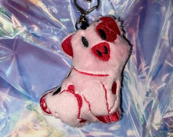 Fat Nuggets Inspired Plush Keychain