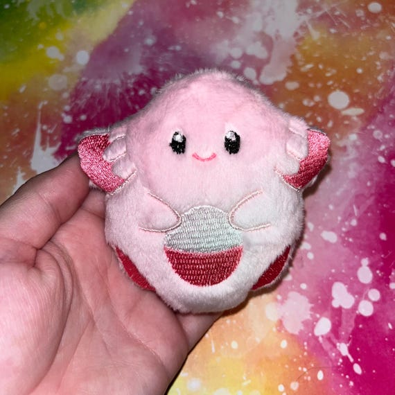 Chansey Inspired Plush Keychain - Etsy