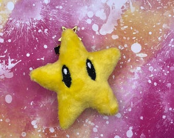 Star Plush Keychain - Etsy