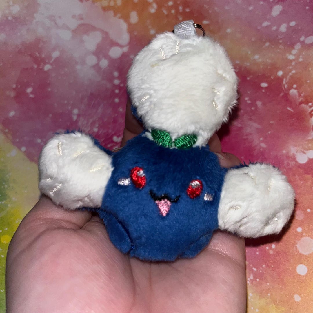 Jumpluff Plush Keychain - Etsy