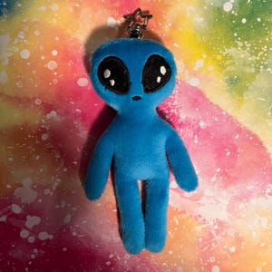 Alien Plush Keychain