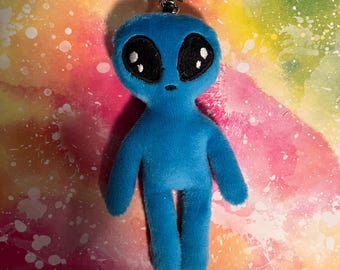 Alien Plush Keychain