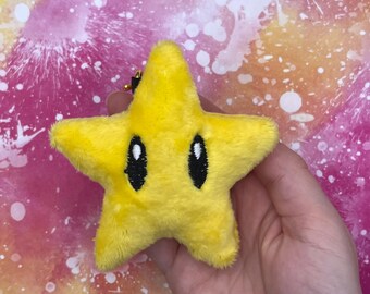 Star Plush Keychain - Etsy