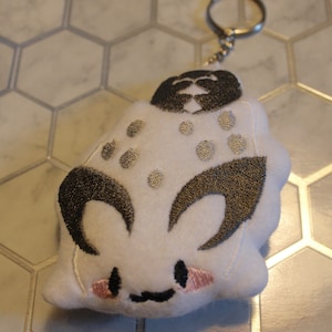 Sea Bunny Plush Keychain