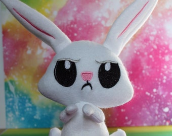 Angry Bunny Plush