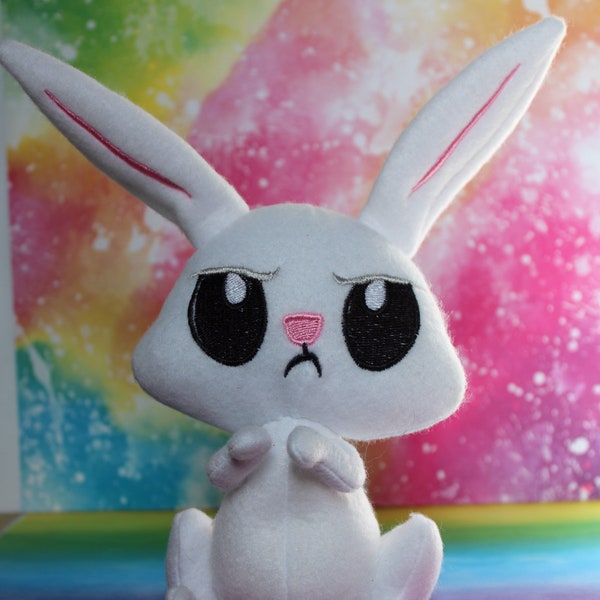 Angry Bunny Plush